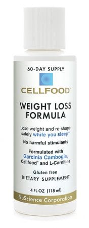 Cellfood Weight Loss Formula 4 OZ Bottle