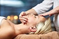 Blond On Spa Table