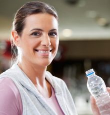 Woman Drinking Water